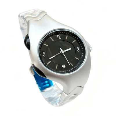 异形扭曲金属手表男士y2k复古小众运动表非机械腕表时尚百搭潮流