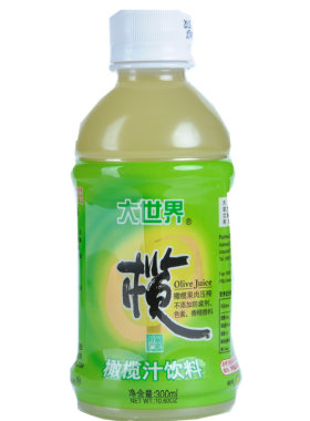 大世界橄榄汁饮料果汁甘甜爽口
