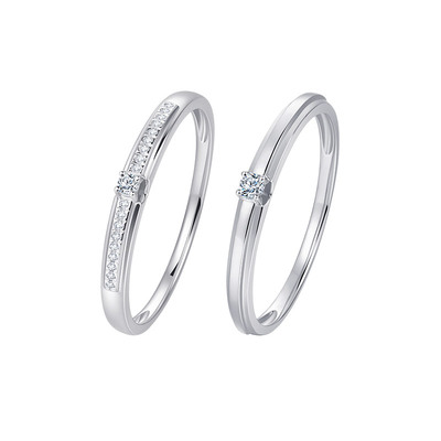 款式很美很权威的一对对戒