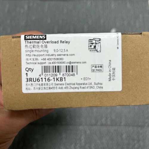 溢价-热过载继电器3RU6116-1KB1