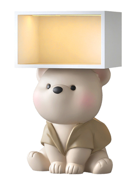 安妮卡通暴力熊床头柜收纳置物