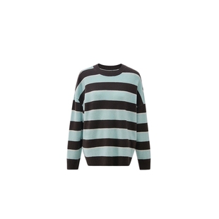 【可机洗100%羊绒衫】OCH.欧时力条纹老钱慵懒毛针织上衣25春新款