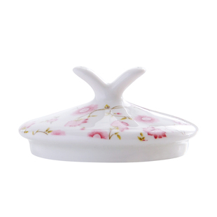 骨瓷杯盖杯子配件马克杯盖卡通杯盖陶瓷杯盖通用单盖水杯茶杯盖子