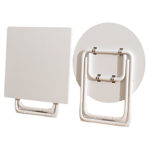 小桌子可折叠桌餐桌家用户型简易圆桌出租屋户外便携摆摊吃饭方桌