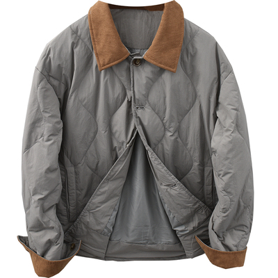 冬季复古休闲舒适鸭绒羽绒服