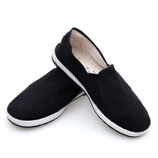 老八路工作鞋防滑耐磨男女硫化底军单鞋休闲老北京布鞋老爹鞋