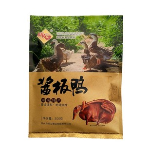 湖南酱板鸭正宗香辣怀化芷江特产酱香味小吃零食整只明友手撕板鸭