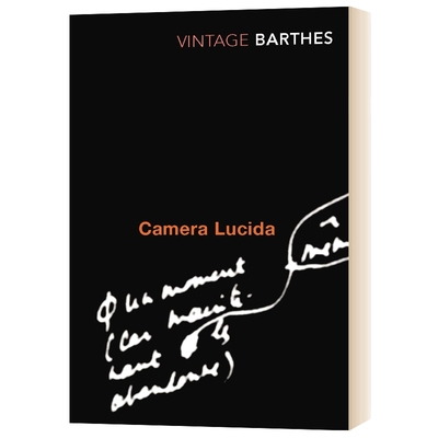 Camera Lucida 明室摄影札记进口原版英文书籍