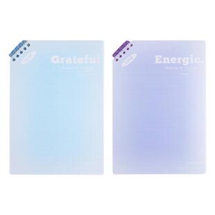 斜上翻活页本可拆卸扣环活页笔记本本子不硌手b5的初中生高中生专用大学生a4做笔记a5活页纸线圈本横线网方格