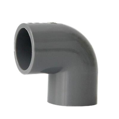 UPVC弯头90°度给水直弯管件包邮