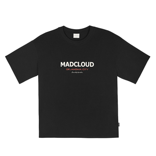 MAD官方 | 迈克罗德 四色logo美式潮牌夏季半袖体恤纯棉短袖T恤男