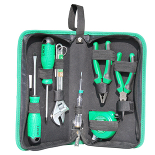 老A 家用套装多功能车载维修五金工具包螺丝刀电工手动工具箱组套