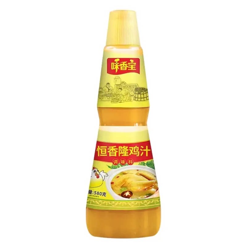 恒香隆浓缩鸡汁580g高汤调味料煲汤家用商用鸡汁鲜美熬汤美味上汤