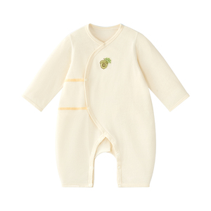 Babycare婴幼儿长袖斜襟爬服