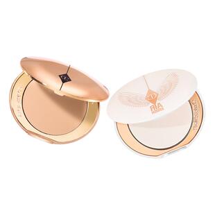 【自营】CT/夏洛特蒂铂丽柔焦美颜蜜粉小金盘亮采白8g赵露思同款