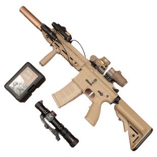 HK416D司骏电动连发玩具枪MK18软弹M416吃鸡M4真人对战CS男孩礼物