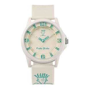 fidodido七喜小子手表男女同款复古老爹风简约百搭中学生情侣腕表