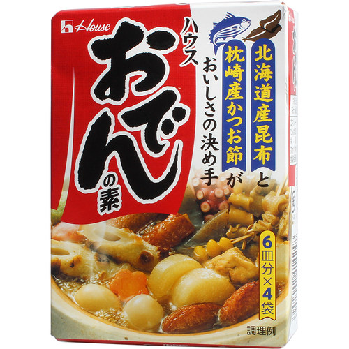 日本好侍关东煮汤料调料日式house料包酱料711便利店串串材料底料