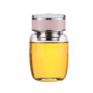 单层玻璃杯2026新款加厚抖音爆款墩墩杯大容量便携男女士胖胖水杯