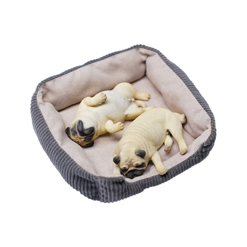 【JXK官方店】巴哥犬模型小摆件