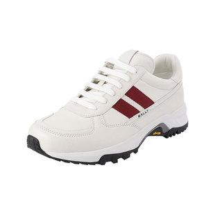 【自营】Bally/巴利男士厚底系带休闲运动鞋小白鞋 FLICK RIBBON