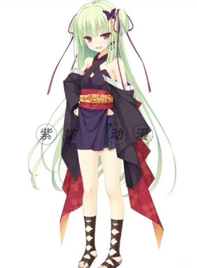 来图定制紫媗动漫游戏演出服