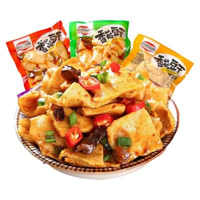 香菇豆干小零食豆腐干辣条小包装五香豆干零食小吃休闲食品旗舰店