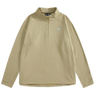 KELME卡尔美男士运动卫衣半拉链长袖T恤跑步健身上衣25新款套头衫