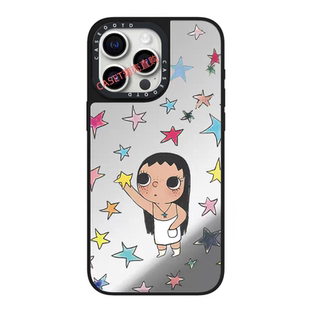 CASEOOTD新款Yuy小玉女孩适用于iPhone17promax手机壳苹果17/16pro/15/14/promax防摔保护壳贝母磁吸13壳1211