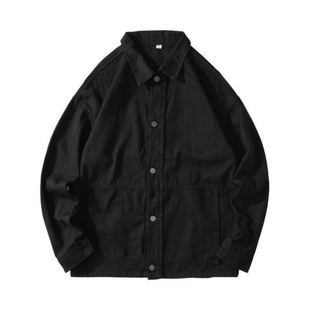 春季ins牛仔外套男宽松韩版潮流学生原宿bf风ulzzang帅气百搭夹克