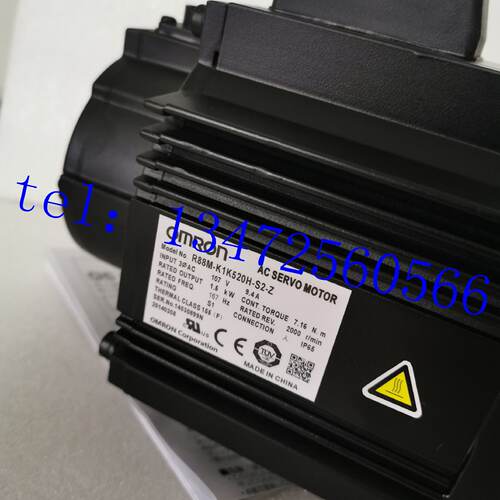 议价R88M-G1K520T-BS2/R88M-G1K520T-S2欧姆龙伺服马达 全新原装