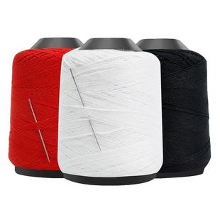 手工缝被线红线家用缝纫线手工线针线粗线棉线涤纶手缝缝被子缝补