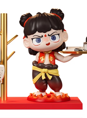 哪吒2钥匙收纳玄关摆件创意入户门鞋柜桌面装饰品周边手办公仔