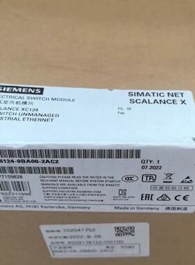 询价-6GK5124-0BA00-2AC2 模块