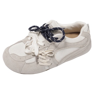 复古德训鞋春季女鞋2026新款今年流行爆款网面透气板鞋休闲运动鞋