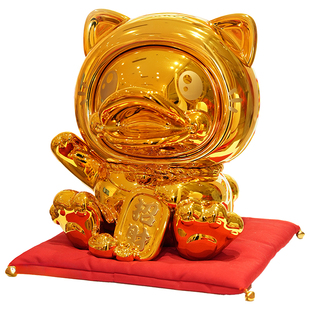 B.Duck小黄鸭招财鸭潮玩大娃32cm可爱手办桌面居家摆件创意公仔