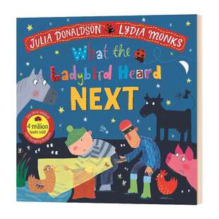 华研原版 小瓢虫又听见了什么 英文原版 What the Ladybird Heard Next 新版 儿童英语启蒙绘本 朱莉娅唐纳森 英文版进口原版书籍