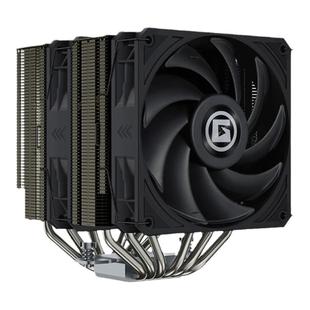 艾湃QD6B双塔CPU散热器台式电脑6热管4pin温控可压14700/9700X