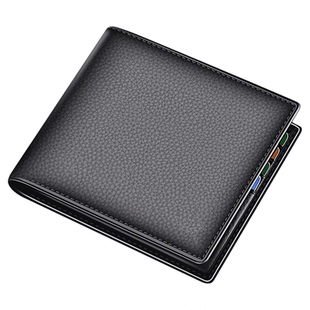 正品男士钱包卡包一体短款钱夹2026新款大容量皮夹子送爸爸礼物