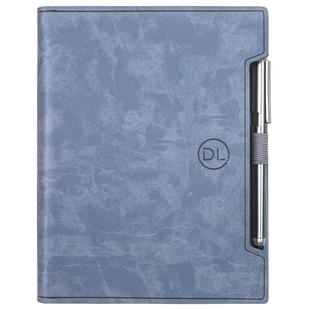 活页本A5活页笔记本子高档商务办公会议记录本B5复古记事本加厚可插笔活页夹扣环可拆卸外壳封面可印logo定制