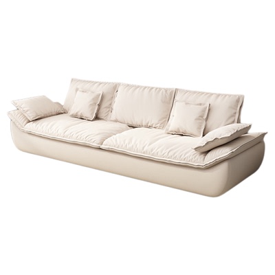 欧木希现代简约布艺沙发帆船沙发