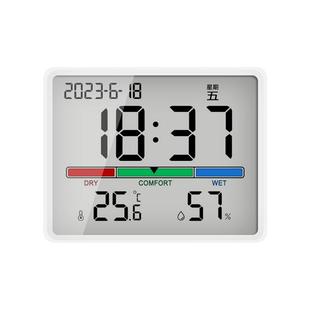 冰箱贴磁吸时钟桌面电子温湿度计闹钟母婴家用电子壁挂时钟厨房钟