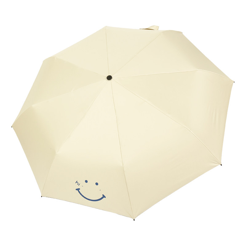 星叶草简约折叠伞晴雨两用太阳伞
