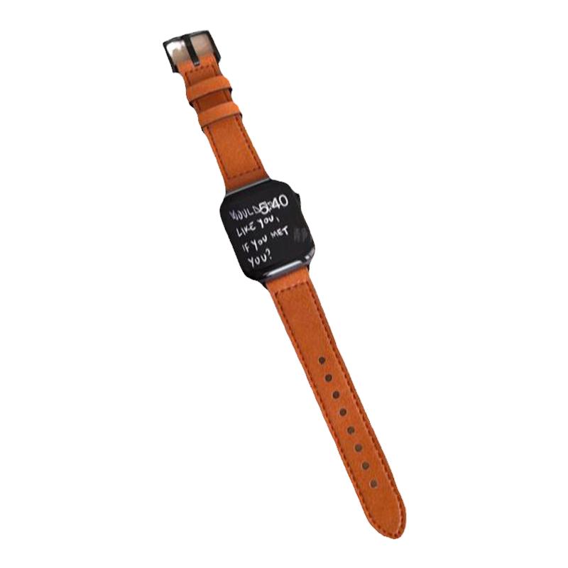 柔软硅胶贴皮男女适用于苹果s9applewatchs978代6543SE静静的表带