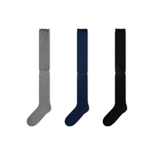 上森过膝堆堆袜长筒袜配靴子春夏女款袜子长袜棉袜小腿袜senpop