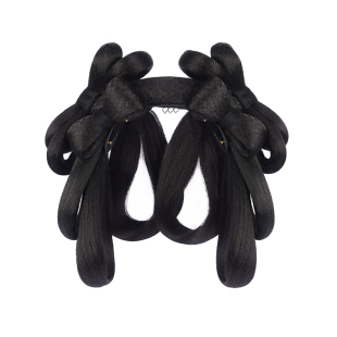 汉服古风假发包一体式全套头饰古装明制成品假发髻盘发造型垫发