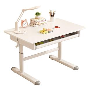 儿童学习桌学生写字桌可升降实木书桌椅套装简约家用电脑桌办公桌