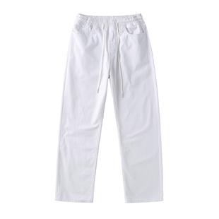 STC美式嘻哈运动休闲白色百搭男女情侣耐磨潮街舞hiphop滑板长裤