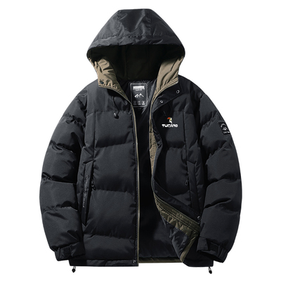 啄木鸟冬季羽绒棉服男士保暖棉袄