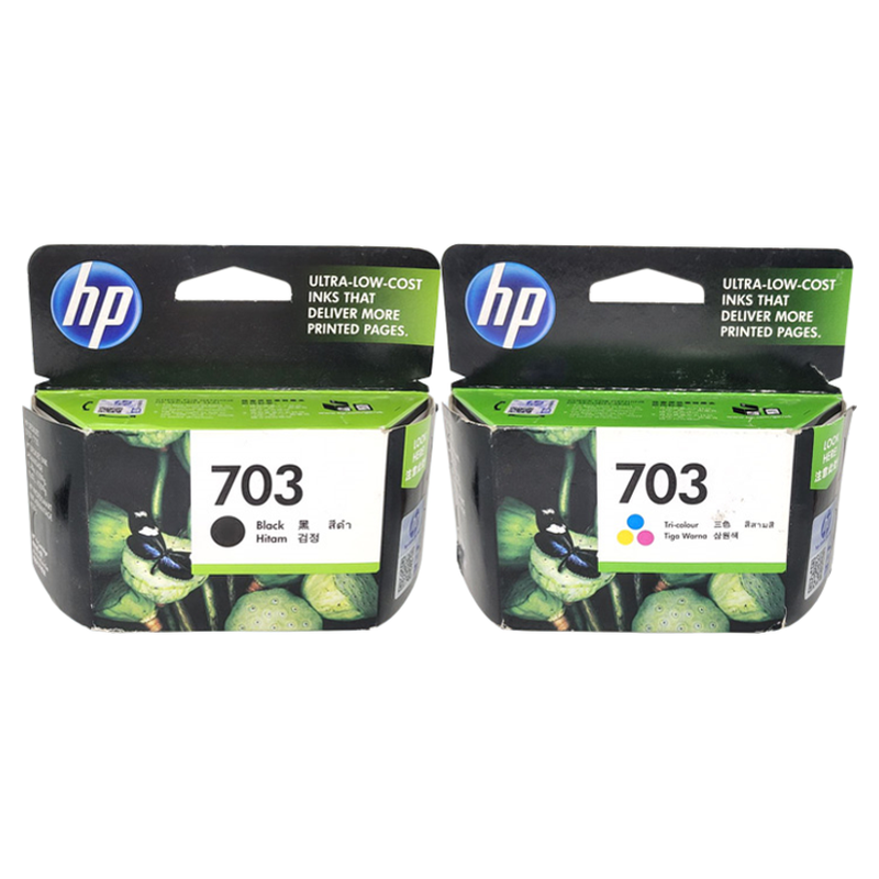 原装惠普HP703 黑色 彩色703墨盒 D730 K109A K209A F735墨盒墨水